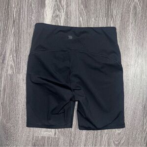 black biker shorts (m)